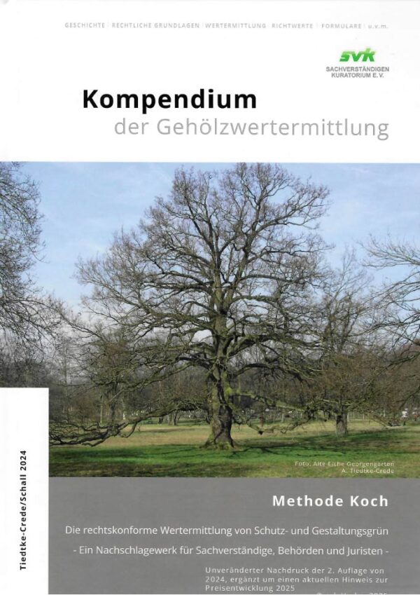 Kompendium der Gehölzwertermittlung – Methode KOCH